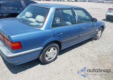 1991 Honda Civic z USA, uszkodzony, nr VIN 3454788